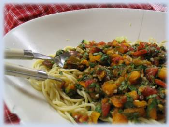fresh tomato basil pasta sauce