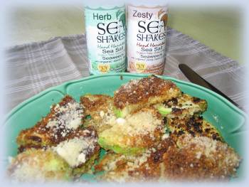 fried zucchini rounds