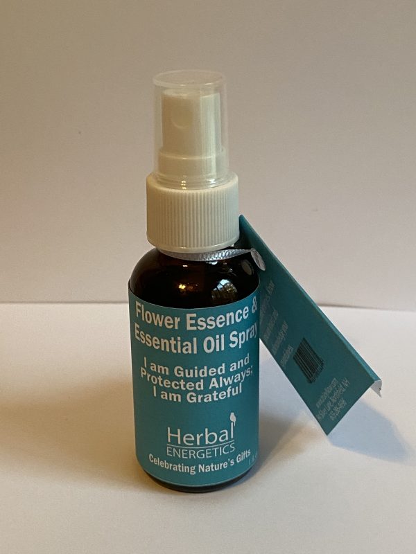 Guided and Protected Essential Oil and Flower Essence Spray
